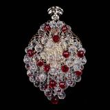 Люстра Лора Шар 40 красная в Химках