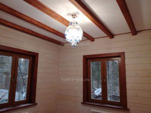 Люстра Лора Шар 40 в Химках отзыв и фото покупателя