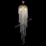 Люстра Лора Винтаж длинная (шар 30мм) в Химках