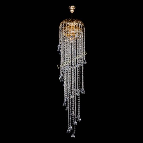 Люстра Лора Винтаж конус 40 мм в Химках Гусь Хрустальный