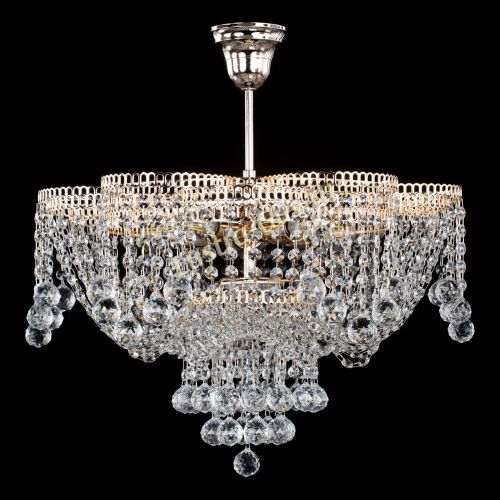 Люстра Лотос Анна с подвесом в Химках Гусь Хрустальный