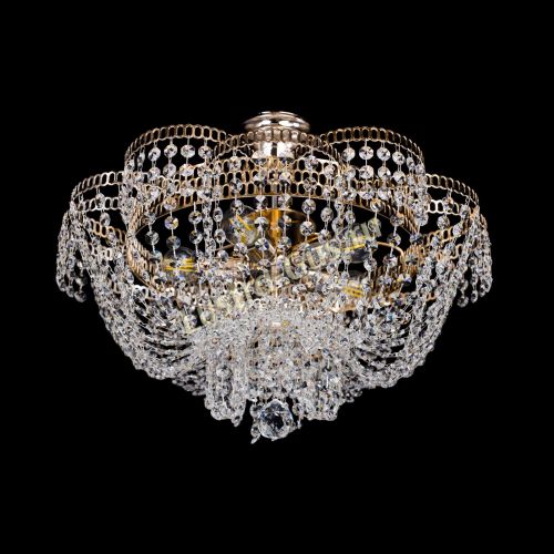 Люстра Лотос Пион с подвесом в Химках Гусь Хрустальный