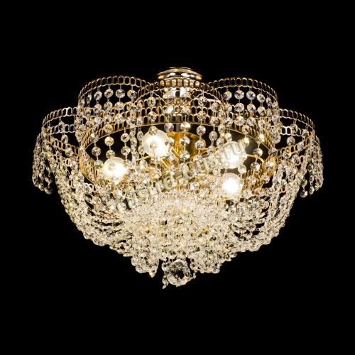 Люстра Лотос Пион с подвесом в Химках Гусь Хрустальный