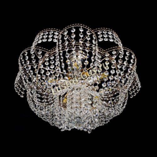 Люстра Лотос Пион с подвесом в Химках Гусь Хрустальный