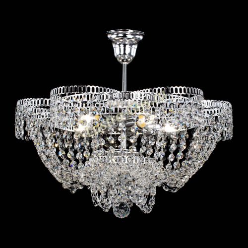 Люстра Лотос Пион с подвесом в Химках Гусь Хрустальный