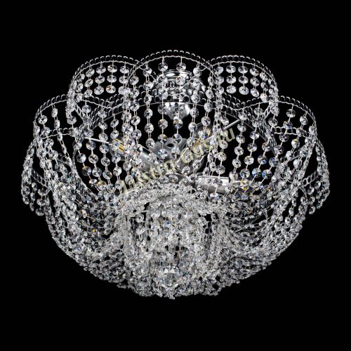 Люстра Лотос Пион с подвесом в Химках Гусь Хрустальный