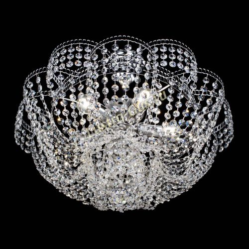 Люстра Лотос Пион с подвесом в Химках Гусь Хрустальный