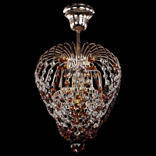 Люстра Малинка обтикон чайная в Химках Гусь Хрустальный