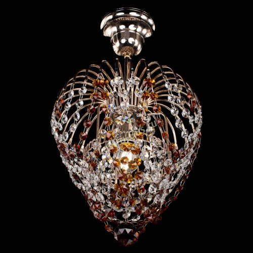 Люстра Малинка обтикон чайная в Химках Гусь Хрустальный