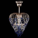 Люстра Малинка обтикон синяя в Химках Люстра Малинка обтикон синяя в Химках