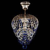 Люстра Малинка обтикон синяя в Химках Люстра Малинка обтикон синяя в Химках