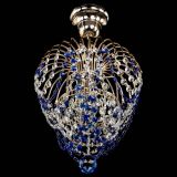 Люстра Малинка обтикон синяя в Химках Люстра Малинка обтикон синяя в Химках