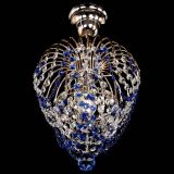 Люстра Малинка обтикон синяя в Химках Люстра Малинка обтикон синяя в Химках