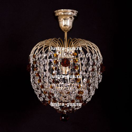 Люстра Малинка шар чайная в Химках Гусь Хрустальный