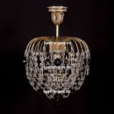 Люстра Малинка шар черная в Химках