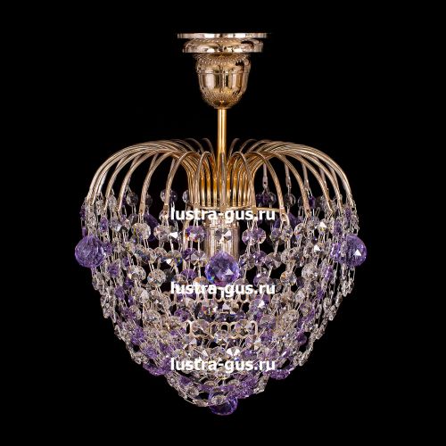 Люстра Малинка шар фиолетовая в Химках Люстра Малинка шар фиолетовая в Химках