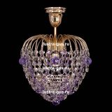 Люстра Малинка шар фиолетовая в Химках Люстра Малинка шар фиолетовая в Химках