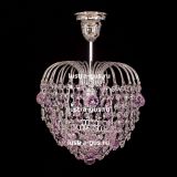 Люстра Малинка шар розовая в Химках