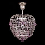 Люстра Малинка шар розовая в Химках