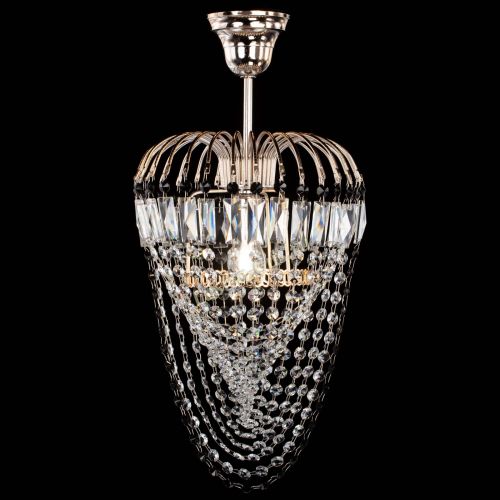 Люстра Малинка Водоворот черная в Химках Гусь Хрустальный