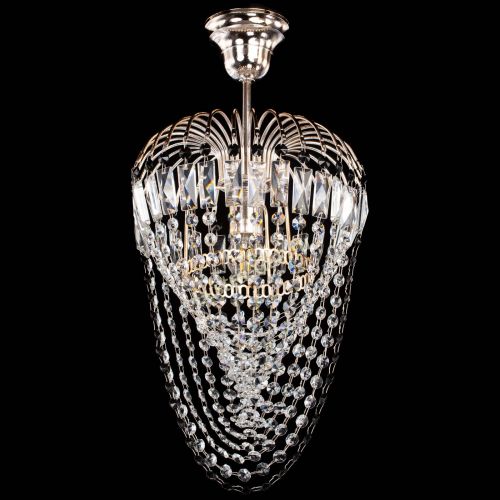 Люстра Малинка Водоворот черная в Химках Гусь Хрустальный