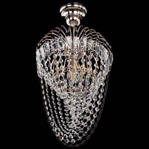 Люстра Малинка Водоворот черная в Химках Гусь Хрустальный