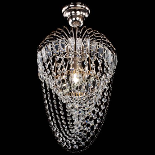 Люстра Малинка Водоворот черная в Химках Гусь Хрустальный