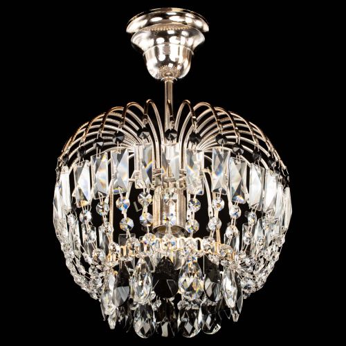 Люстра Малинка черная в Химках Гусь Хрустальный