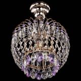 Люстра Малинка фиолетовая в Химках