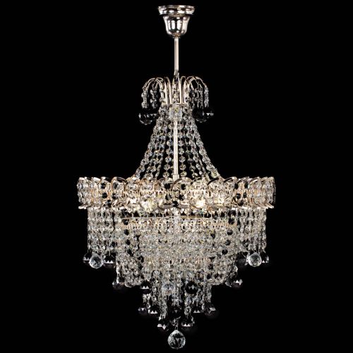 Люстра Натали Софья черная в Химках Гусь Хрустальный