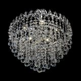 Люстра Капель Лепесток Шар 30 мм, Диаметр 450 мм, Серебро, Люстры Гусь Хрустальный Люстра Капель Лепесток Шар 30 мм, Диаметр 450 мм, Серебро, Люстры Гусь Хрустальный