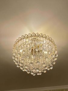 Люстра Капель Лепесток Шар  30мм с подвесом в Химках отзыв и фото покупателя