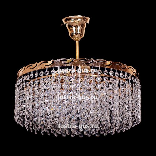Люстра Капель обтикон с подвесом в Химках Гусь Хрустальный