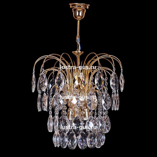 Люстра Каскад Баден 3 в Химках Гусь Хрустальный