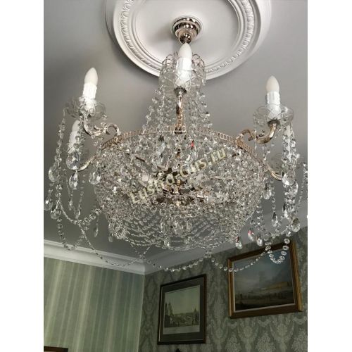 Люстра Елизавета №13 в Химках Гусь Хрустальный