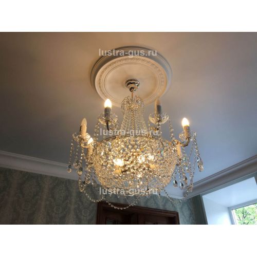 Люстра Елизавета №13 в Химках Гусь Хрустальный