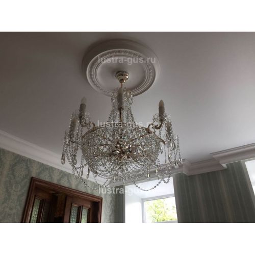 Люстра Елизавета №13 в Химках Гусь Хрустальный