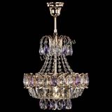 Люстра Ника 1 лампа фиолетовая в Химках