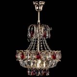 Люстра Ника 1 лампа красная в Химках