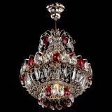 Люстра Ника 1 лампа красная в Химках