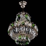 Люстра Ника 1 лампа зеленая в Химках