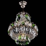 Люстра Ника 1 лампа зеленая в Химках