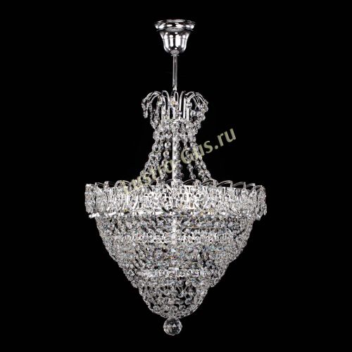 Люстра Ника Лепестки малая - 3 лампы в Химках Гусь Хрустальный