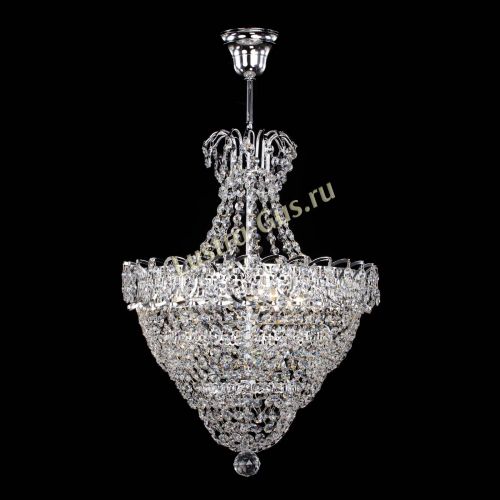 Люстра Ника Лепестки малая - 3 лампы в Химках Гусь Хрустальный