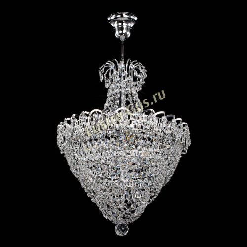 Люстра Ника Лепестки малая - 3 лампы в Химках Гусь Хрустальный