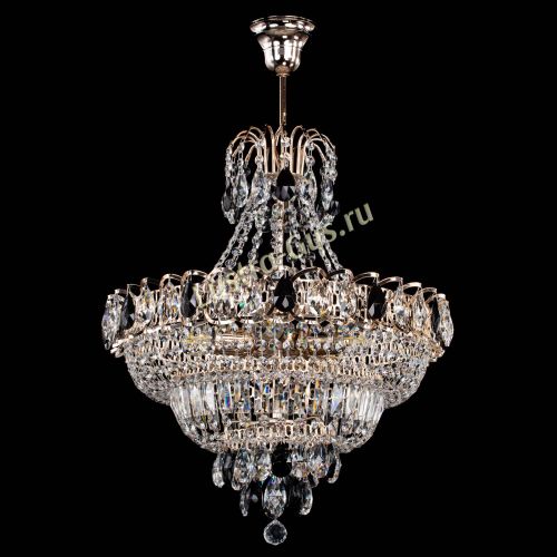 Люстра Ника подвесная Черная в Химках Гусь Хрустальный