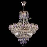 Люстра Ника подвесная Фиолетовая в Химках