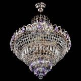 Люстра Ника подвесная Фиолетовая в Химках