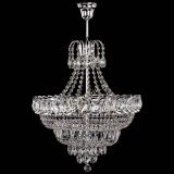 Люстра Ника, диаметр 450 мм, серебро, Люстры Гусь Хрустальный Люстра Ника, диаметр 450 мм, серебро, Люстры Гусь Хрустальный