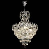 Люстра Ника, диаметр 400 мм, серебро, Люстры Гусь Хрустальный Люстра Ника, диаметр 400 мм, серебро, Люстры Гусь Хрустальный